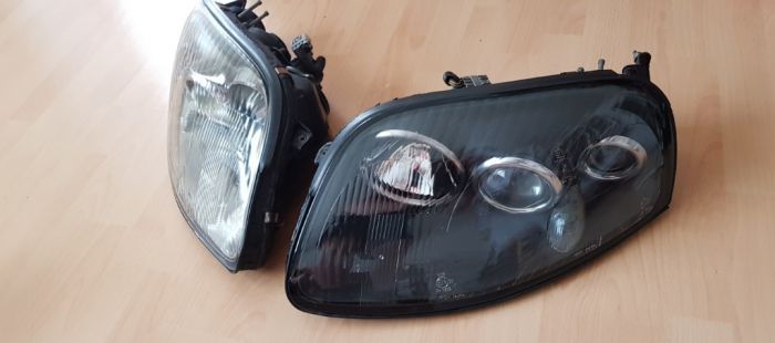 Restoration of the (EU-Spec) Supra headlamp in facelift look