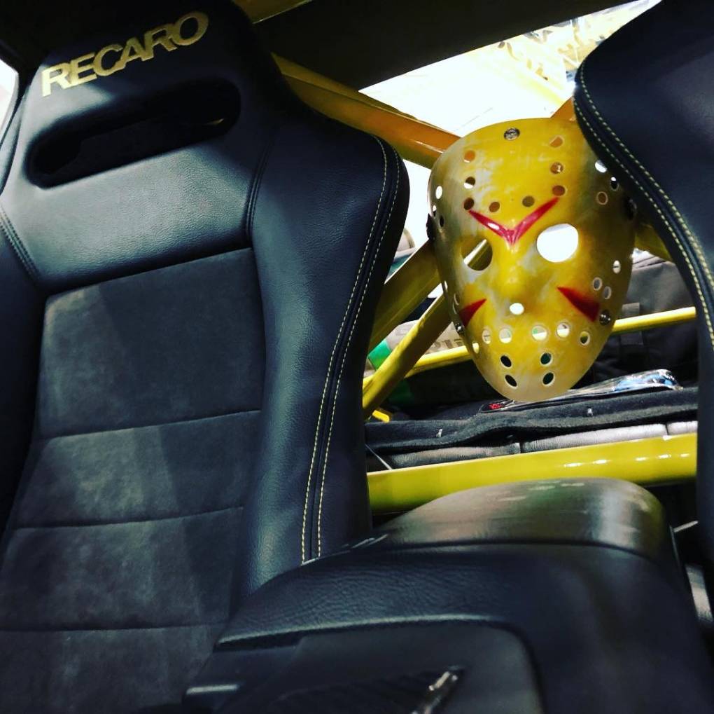 Photo of Max I know it's not a Honda, but this Original Kanjo Mask is the perfect addition.. :thumbsup:no good racing